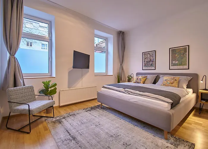Appartement Cosy & Stylish 2-Bedroom Apartment - Self Check-In - Schoenbrunn Christmas Market *